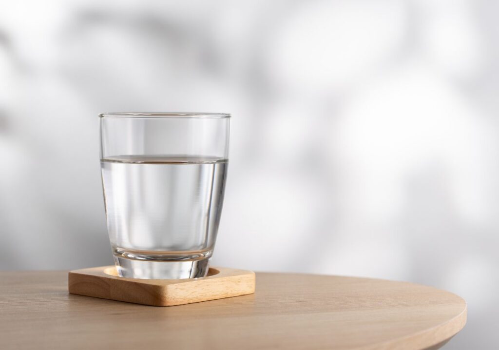 cup of water
